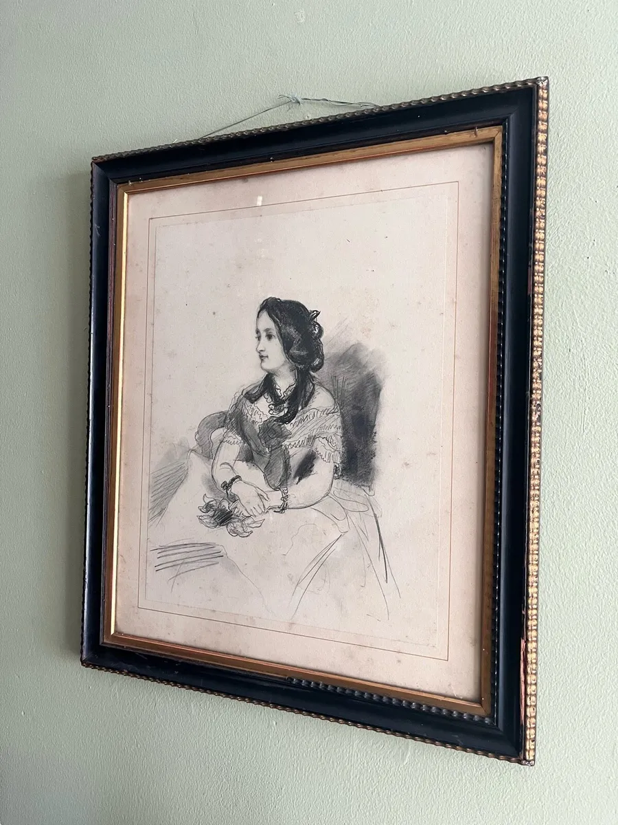 Victorian Portrait of Lady - Image 1
