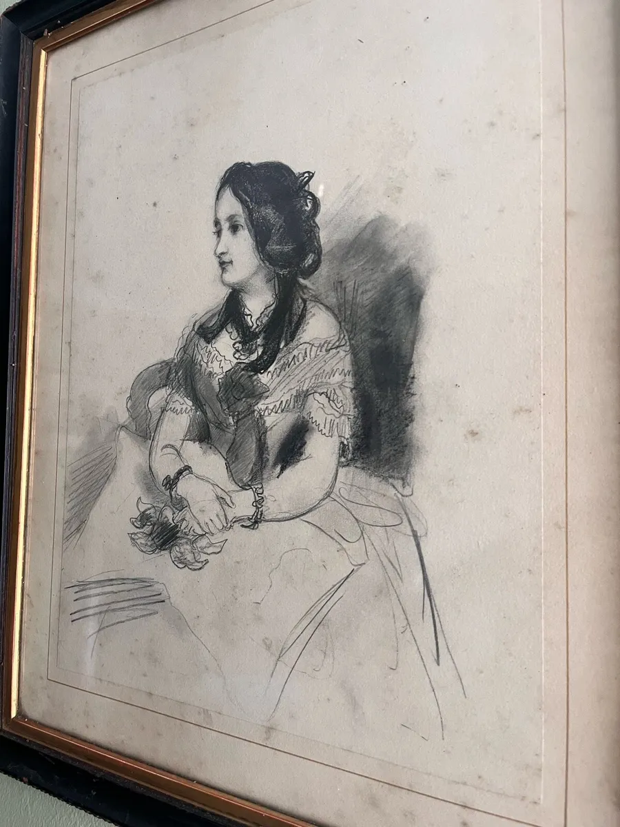 Victorian Portrait of Lady - Image 2