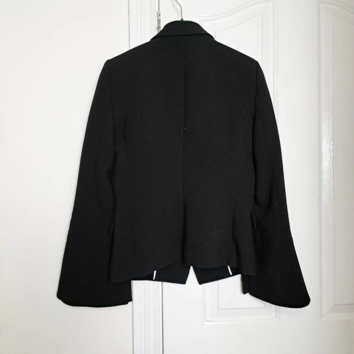 Mango Black Tailored Classic Blazer Size M - Image 4