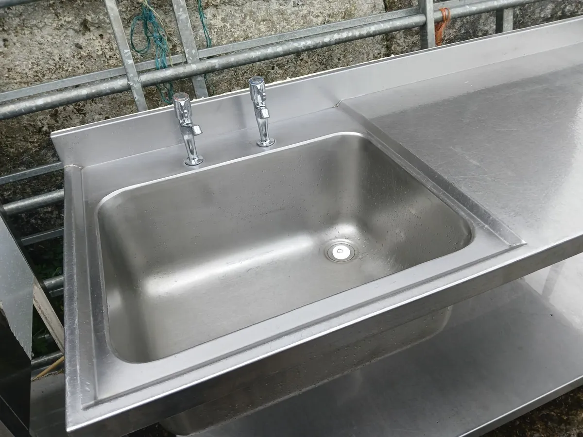 Staneless steel cabbinet sink unit complete - Image 3