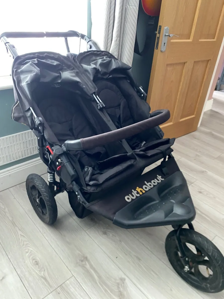 Out n about Double Nipper Buggy - Image 1