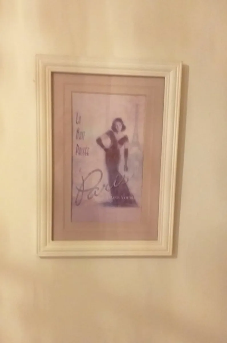 Antique french picture - Image 3