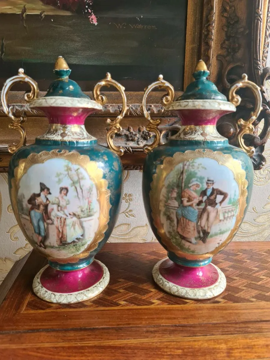 Austrian antique vases - Image 1