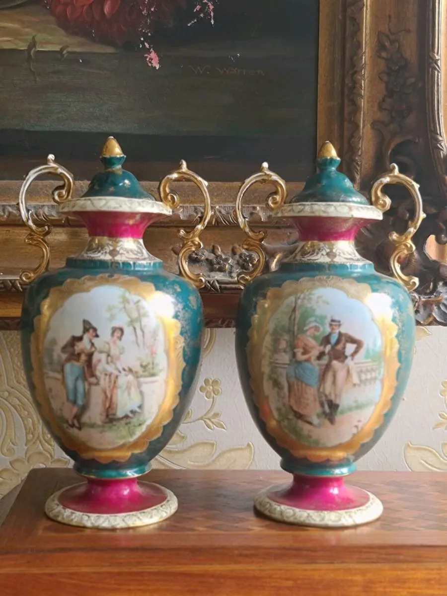 Austrian antique vases - Image 4