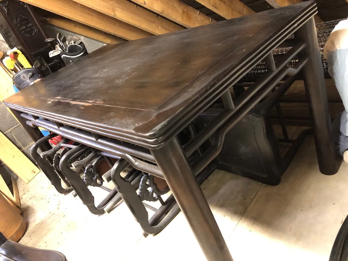 Dinning table and chairs - Image 2