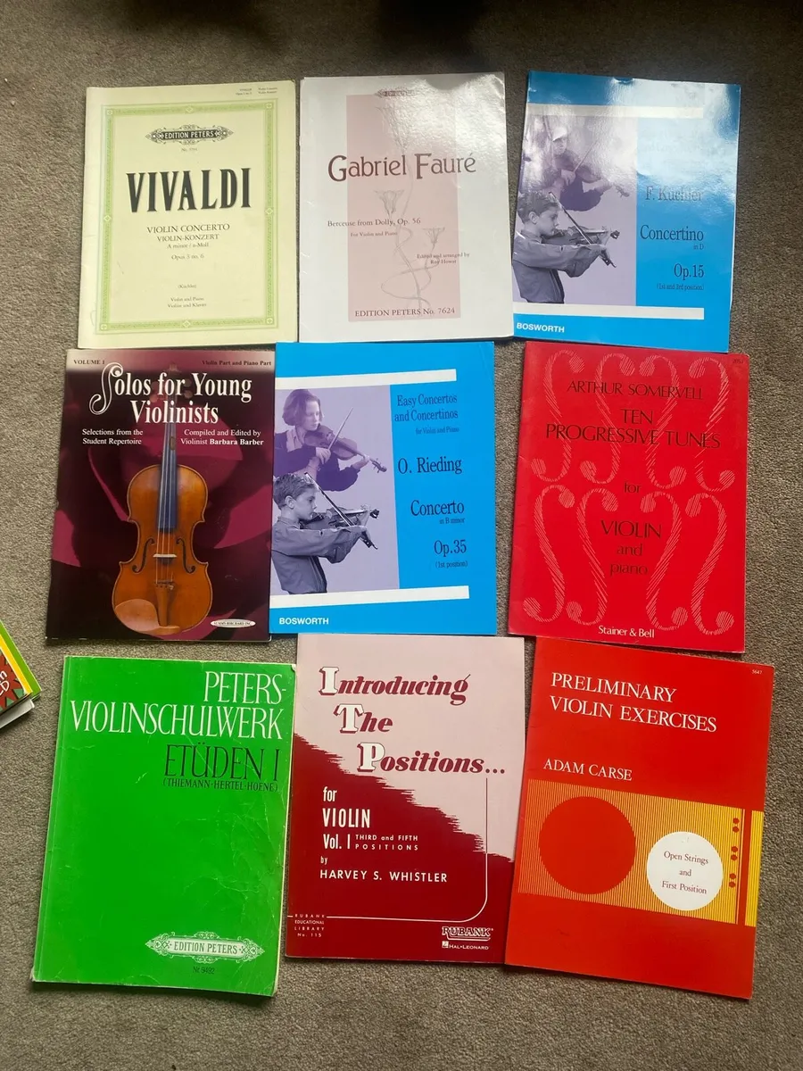 Violin books - Image 1