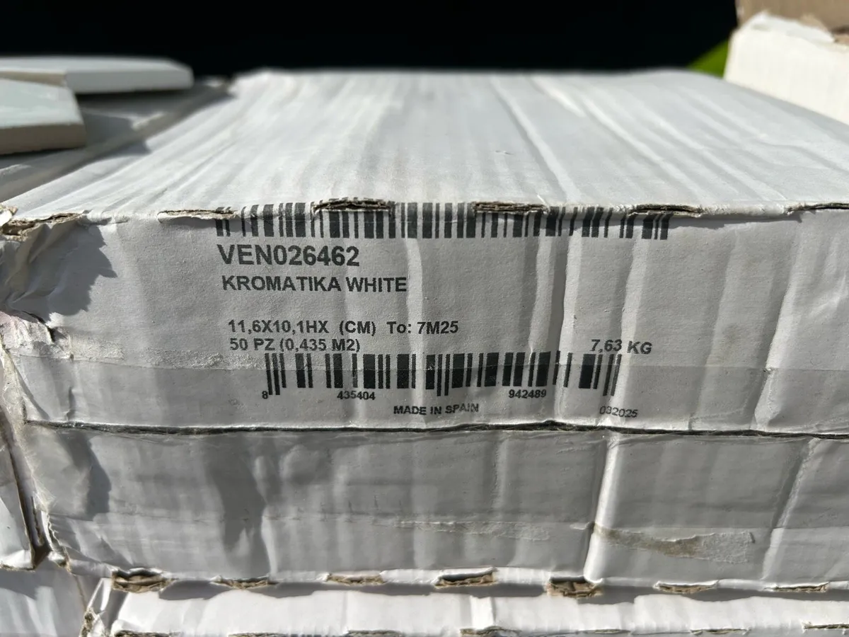 Equipe Kromatica - White Hexagon Tiles - Image 3