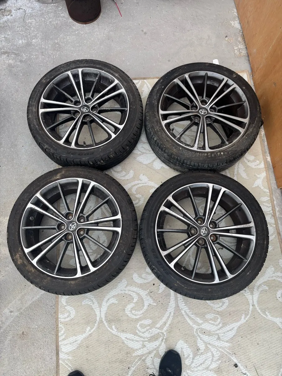 5x100 rims of a gt86 - Image 3