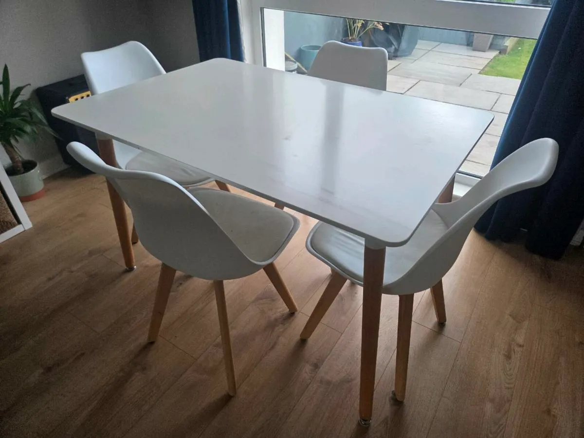Dining Table and Chairs - Image 1