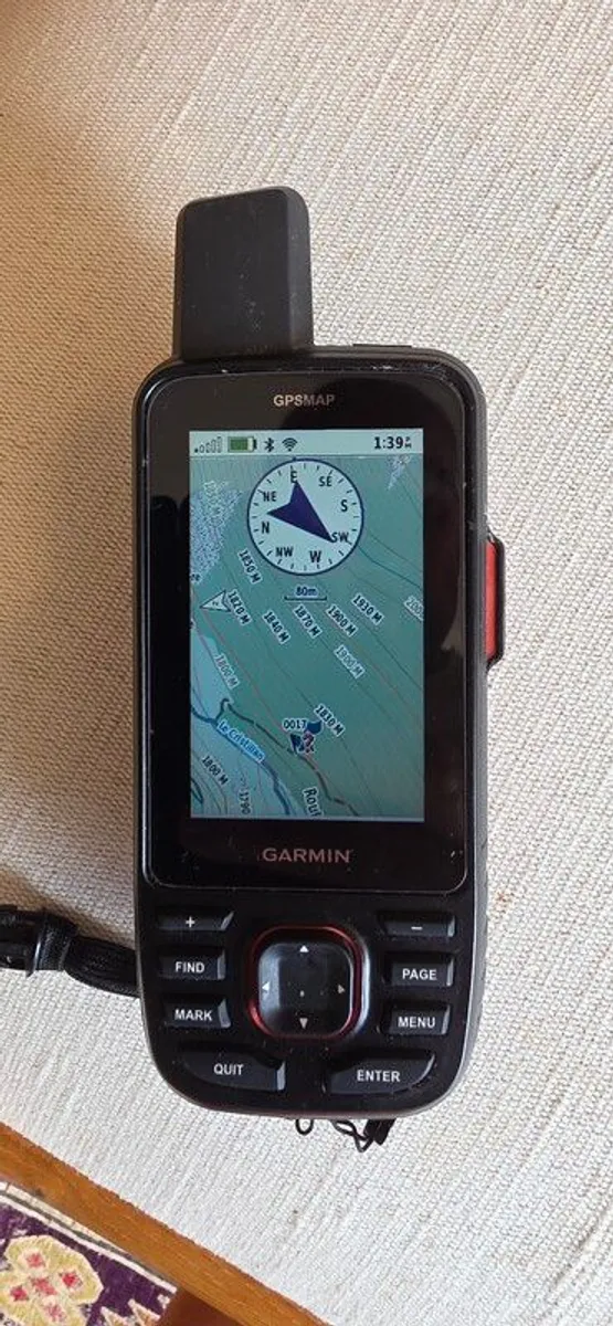 Garmin GPSMAP 67i satellite navigator hiking cycli - Image 1