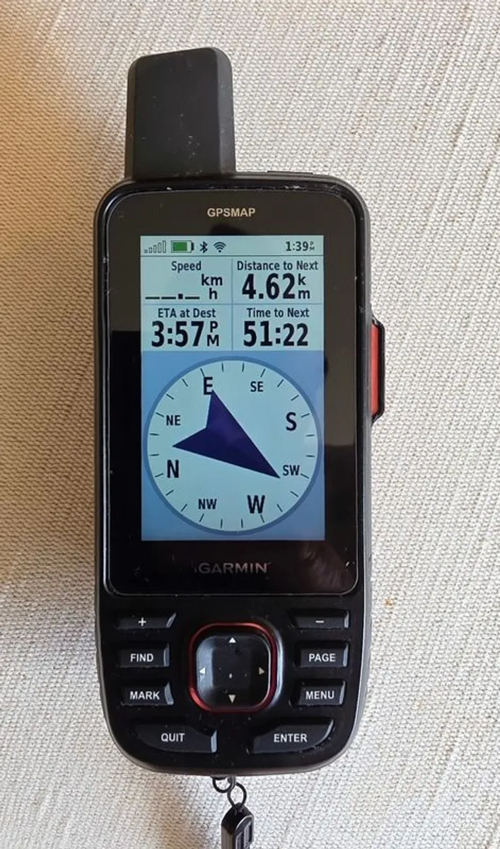 Garmin GPSMAP 67i satellite navigator hiking cycli - Image 3