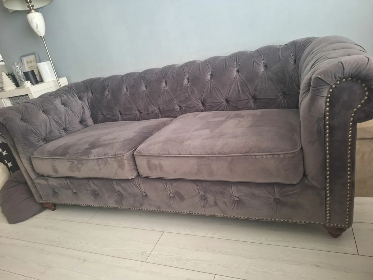CHESTERFIELD SOFAS 2 + 3 seater - Image 1