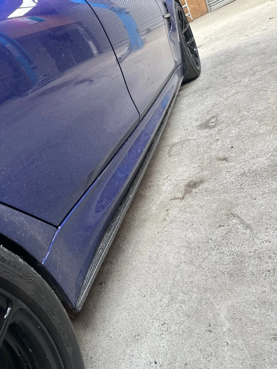 F30 carbon fiber side skirt - Image 4