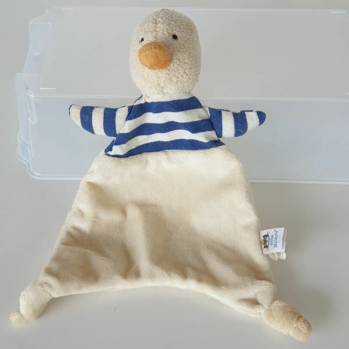 Jellycat Bredita duck soother retired - Image 1