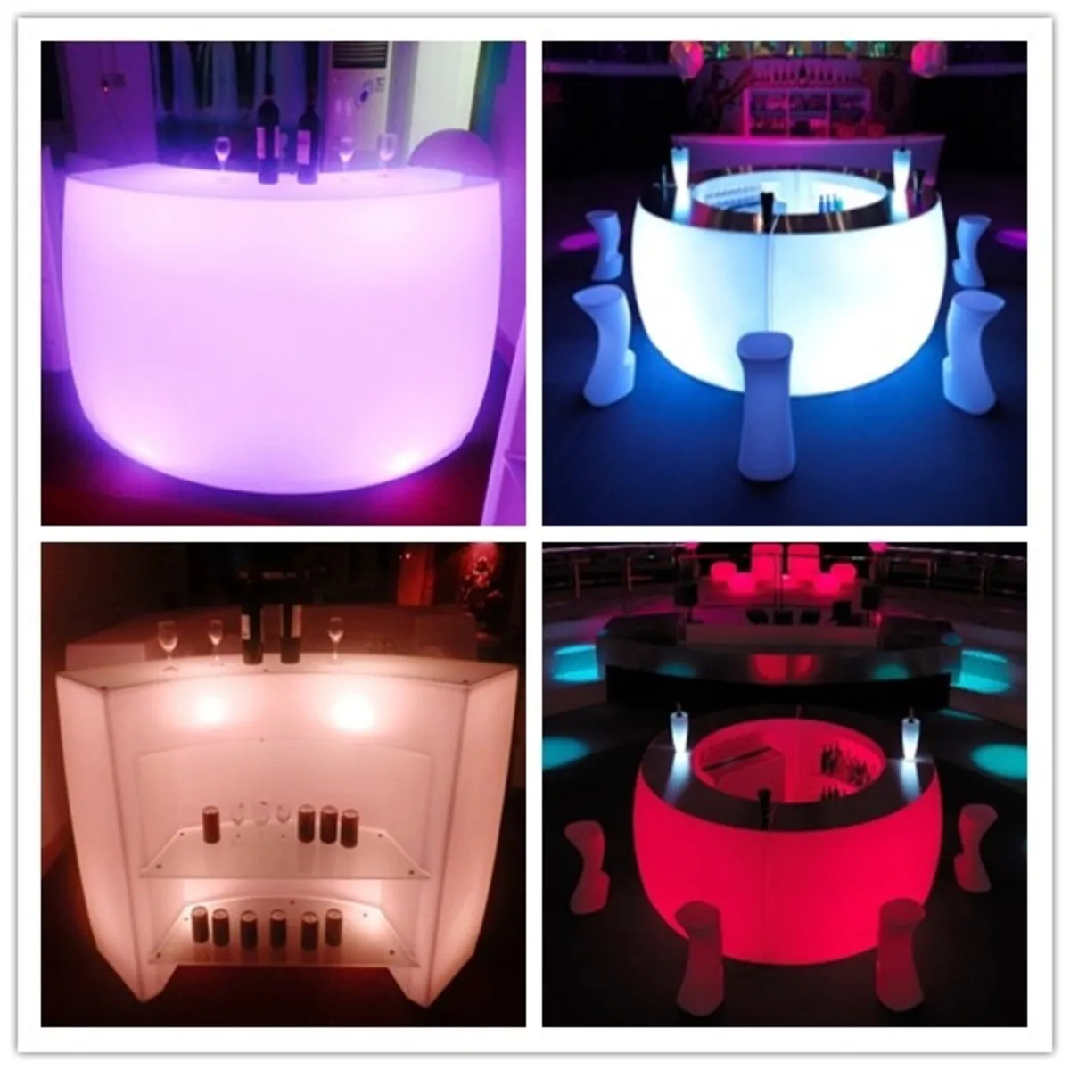 Selection of LED furniture and bars for sale - Image 2