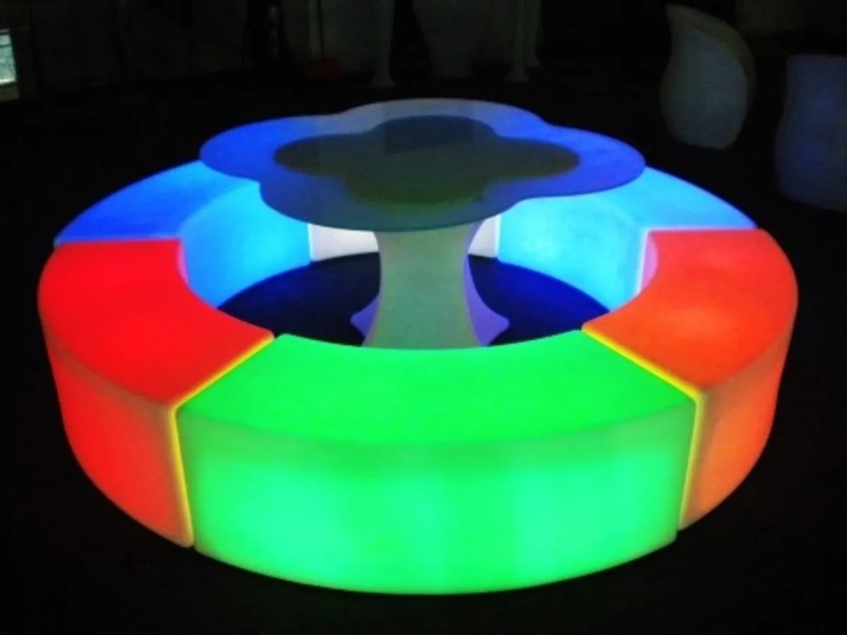 Selection of LED furniture and bars for sale - Image 3