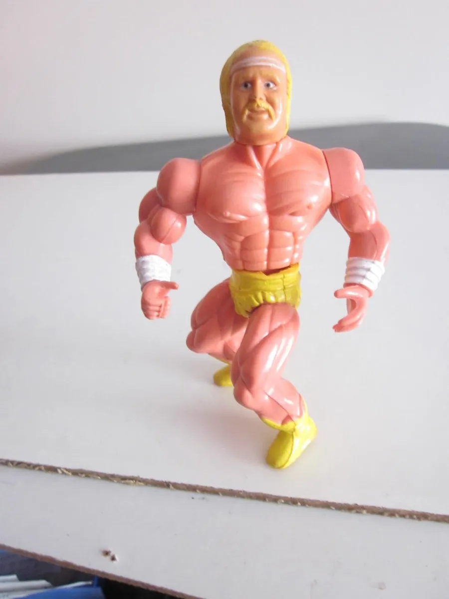 Vintage Hulk Hogan Action Figure 1980's - Image 4