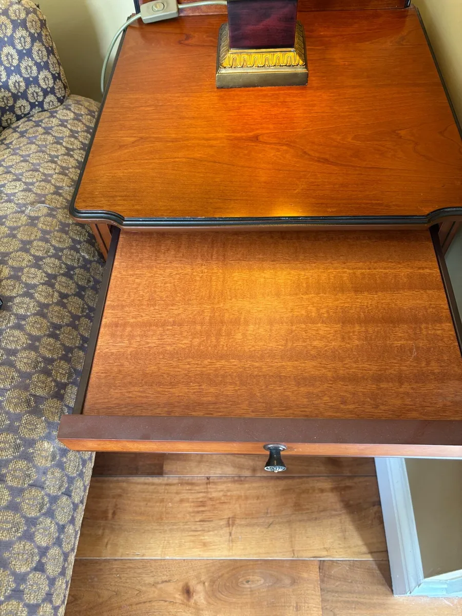 Two Mahogany lockers - Image 4