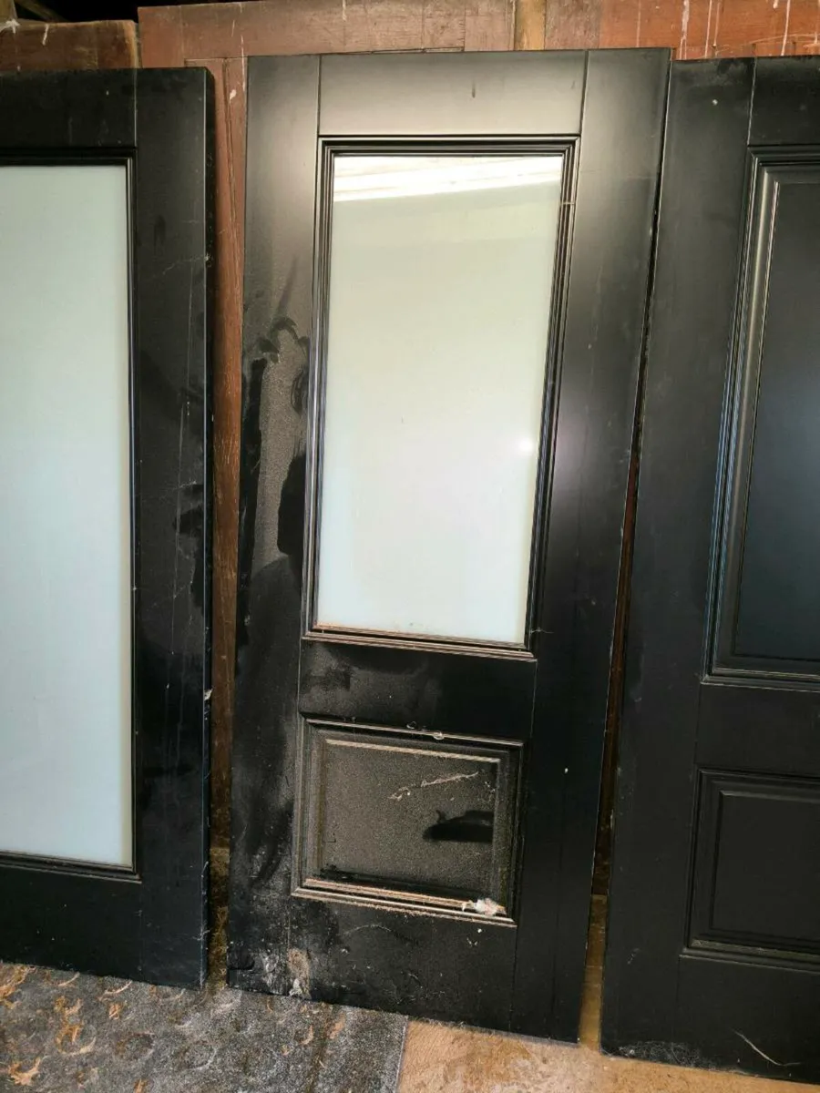 Ex-display Black internal doors 6 total - Image 3