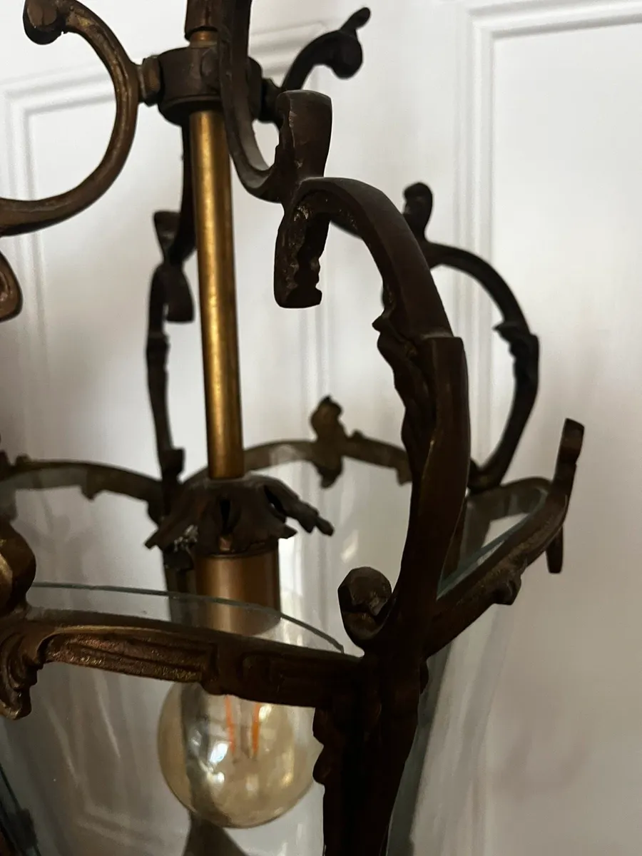 Antique lantern ceiling light - Image 2