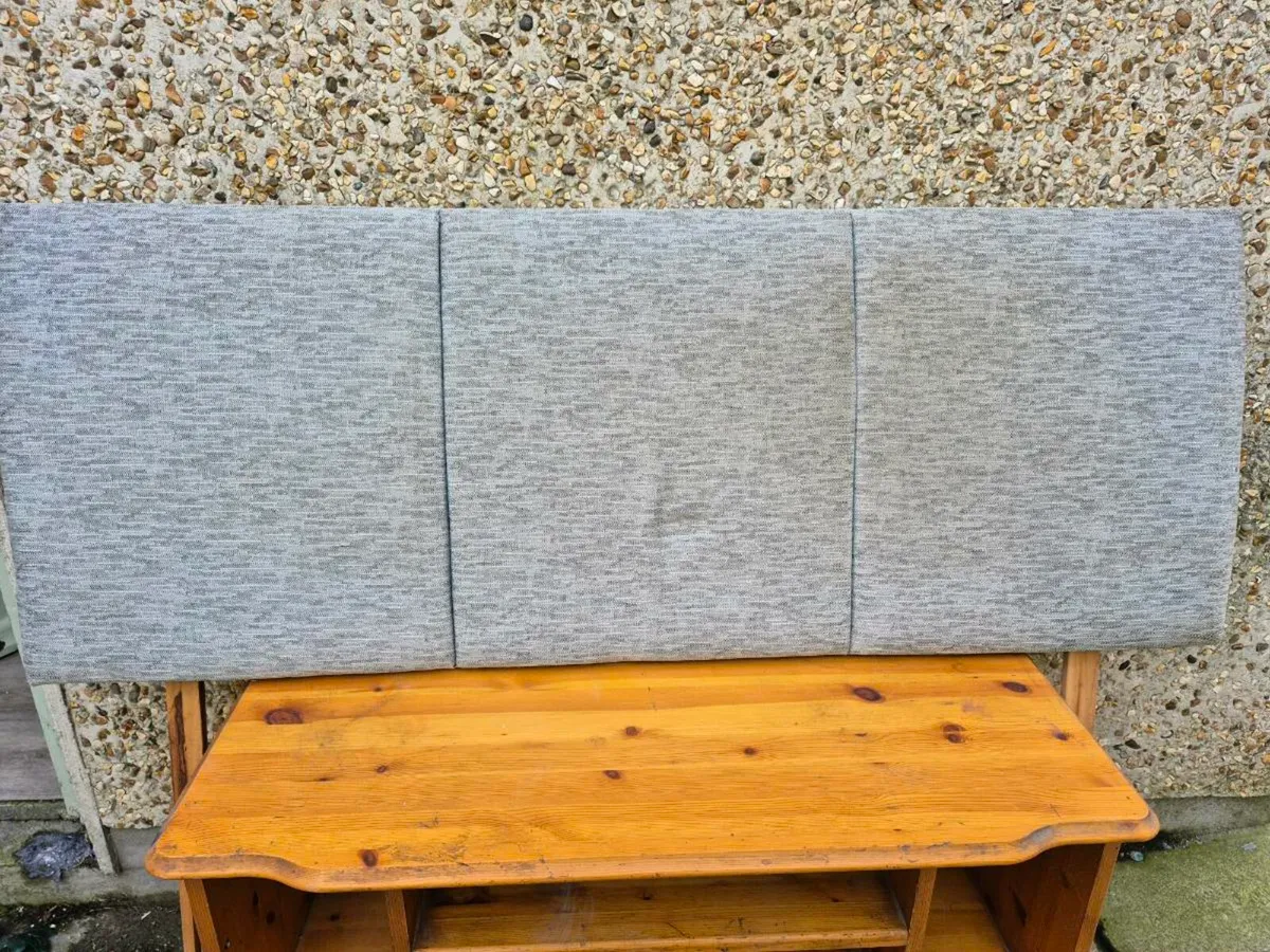 Double headboard.