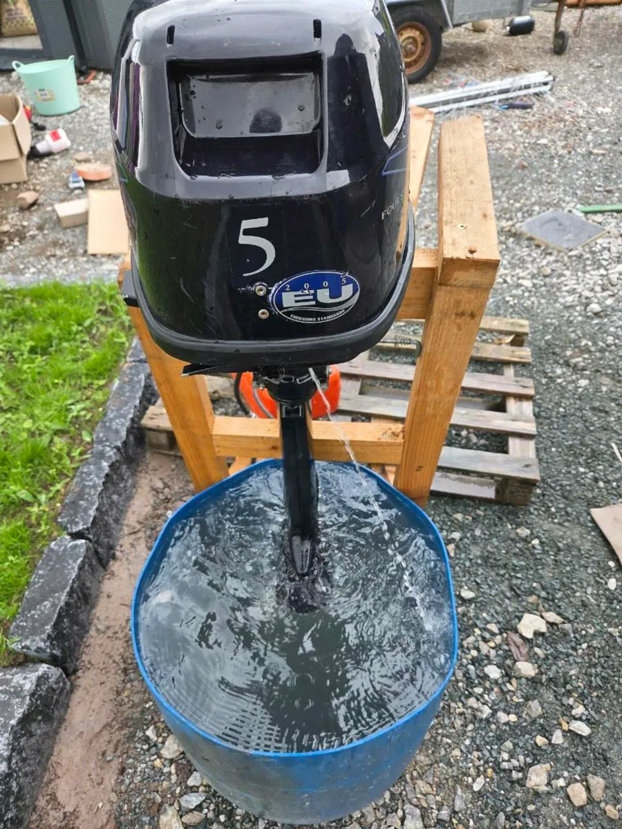 5hp Tohatsu Outboard - Image 3