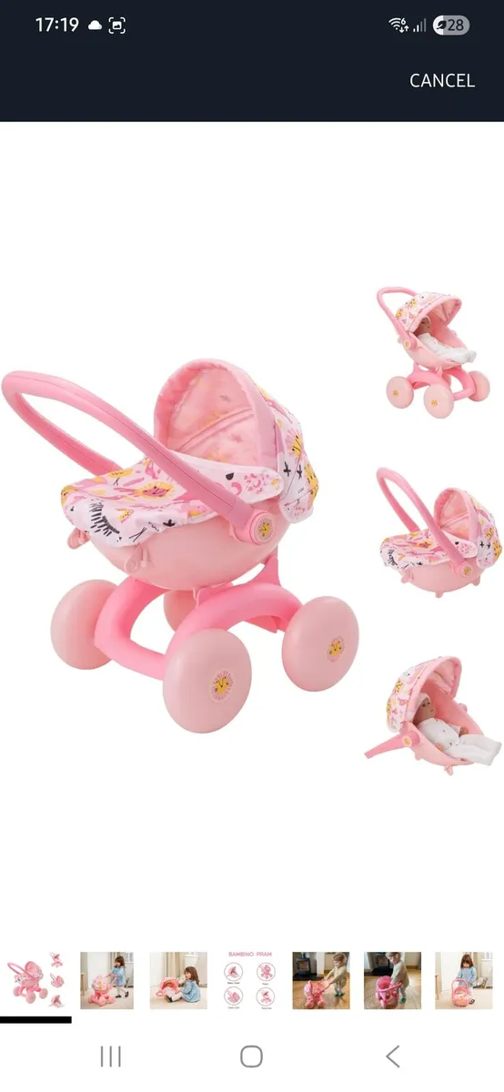 My First Pram 4 in 1 - Image 3