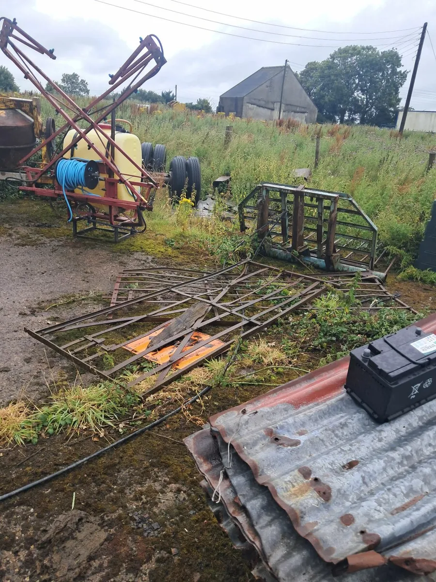 Old style  field gate