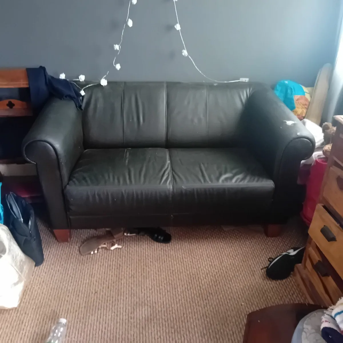 Leather couch - Image 2