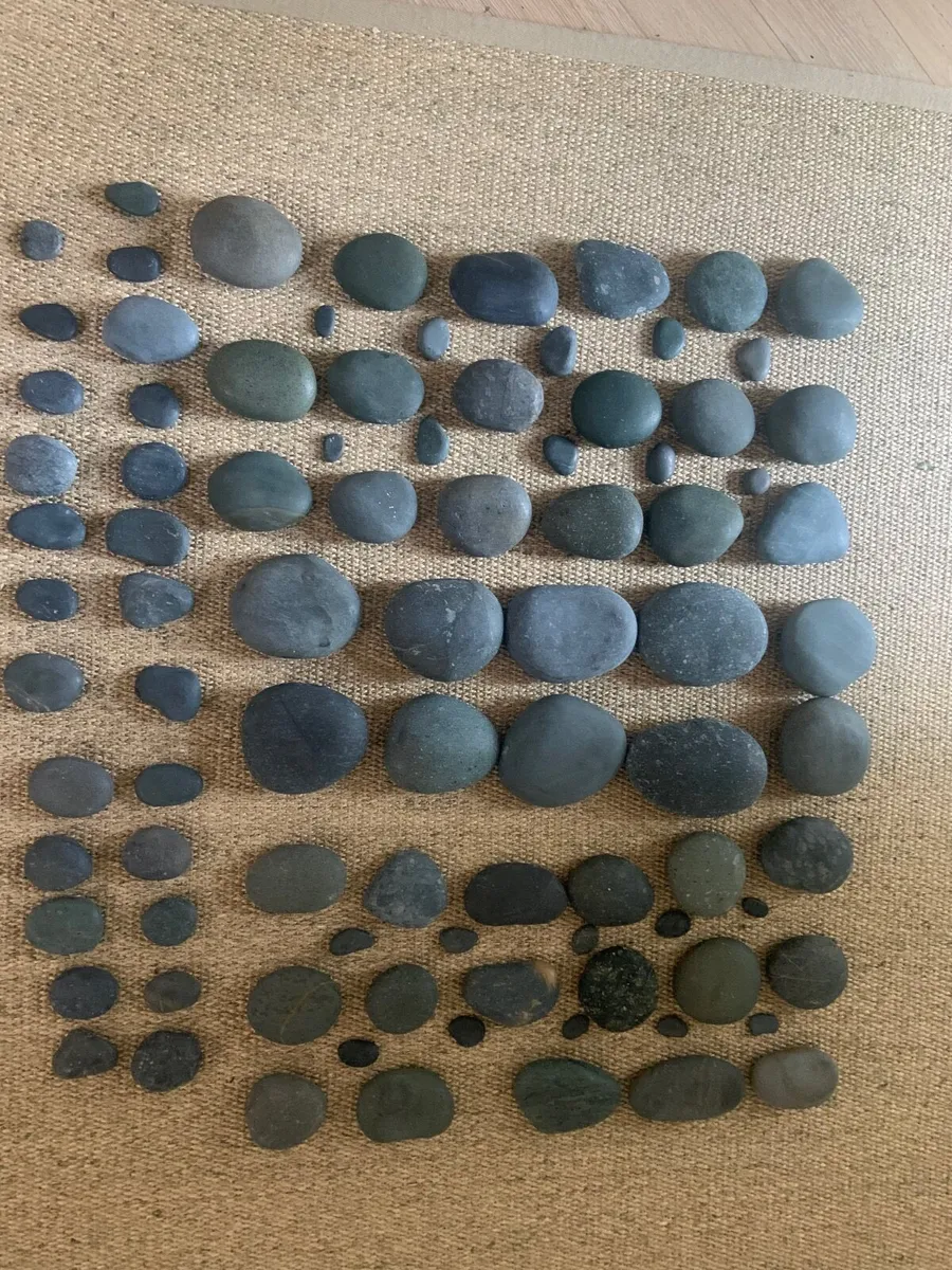 Hot stone massage stone set