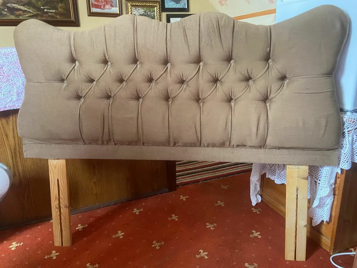 Bed base and headboard - Image 2