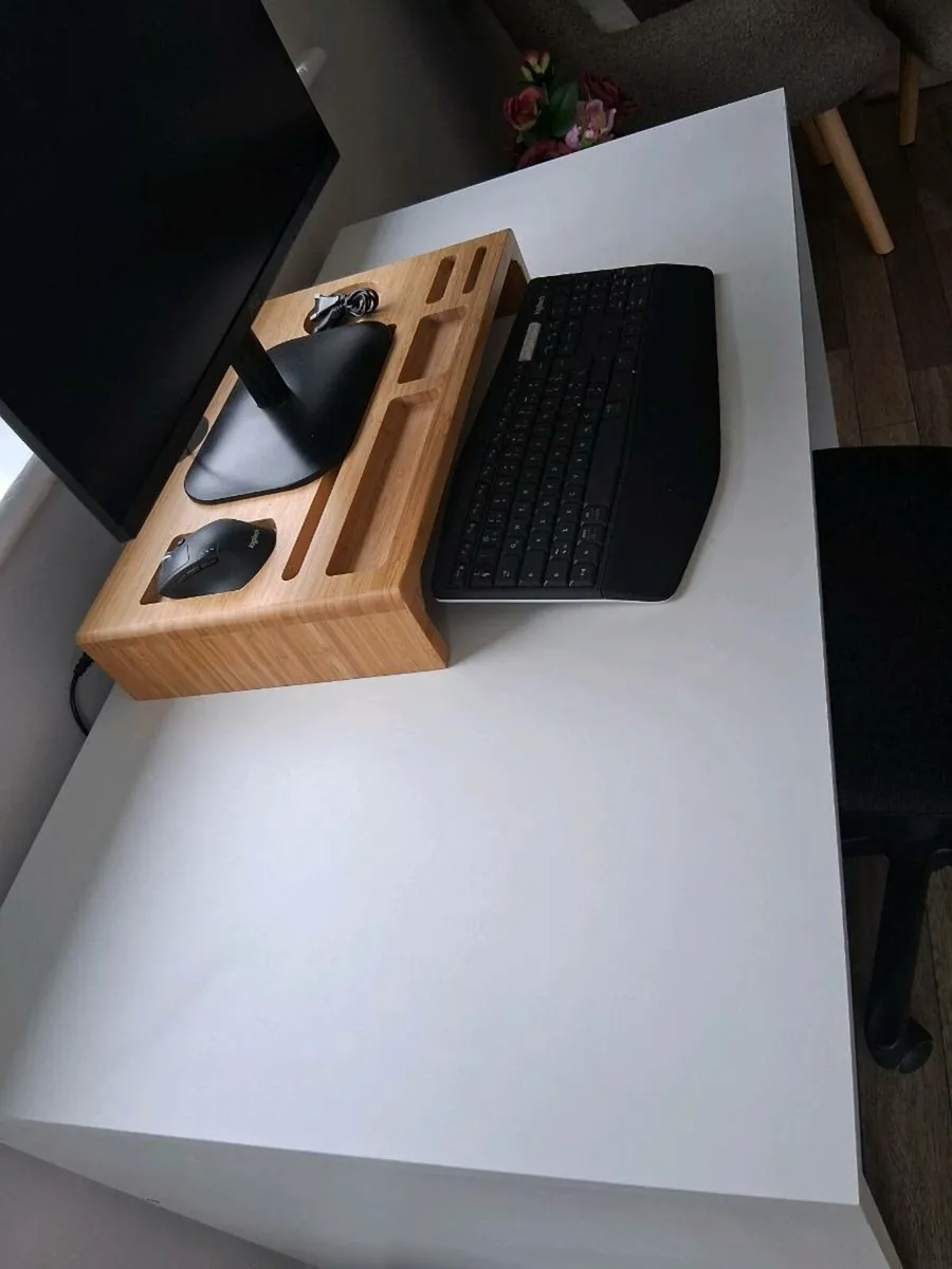 Desk and chair
