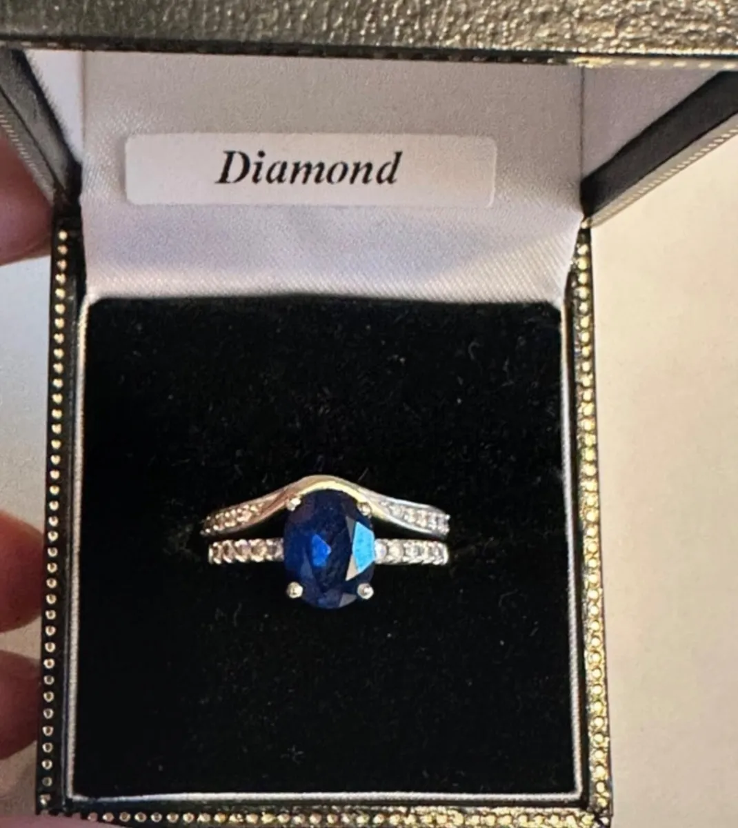 Sapphire & Diamond rings - Image 1