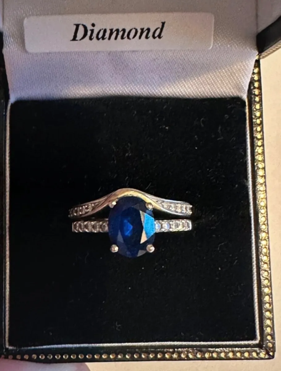 Sapphire & Diamond rings - Image 3