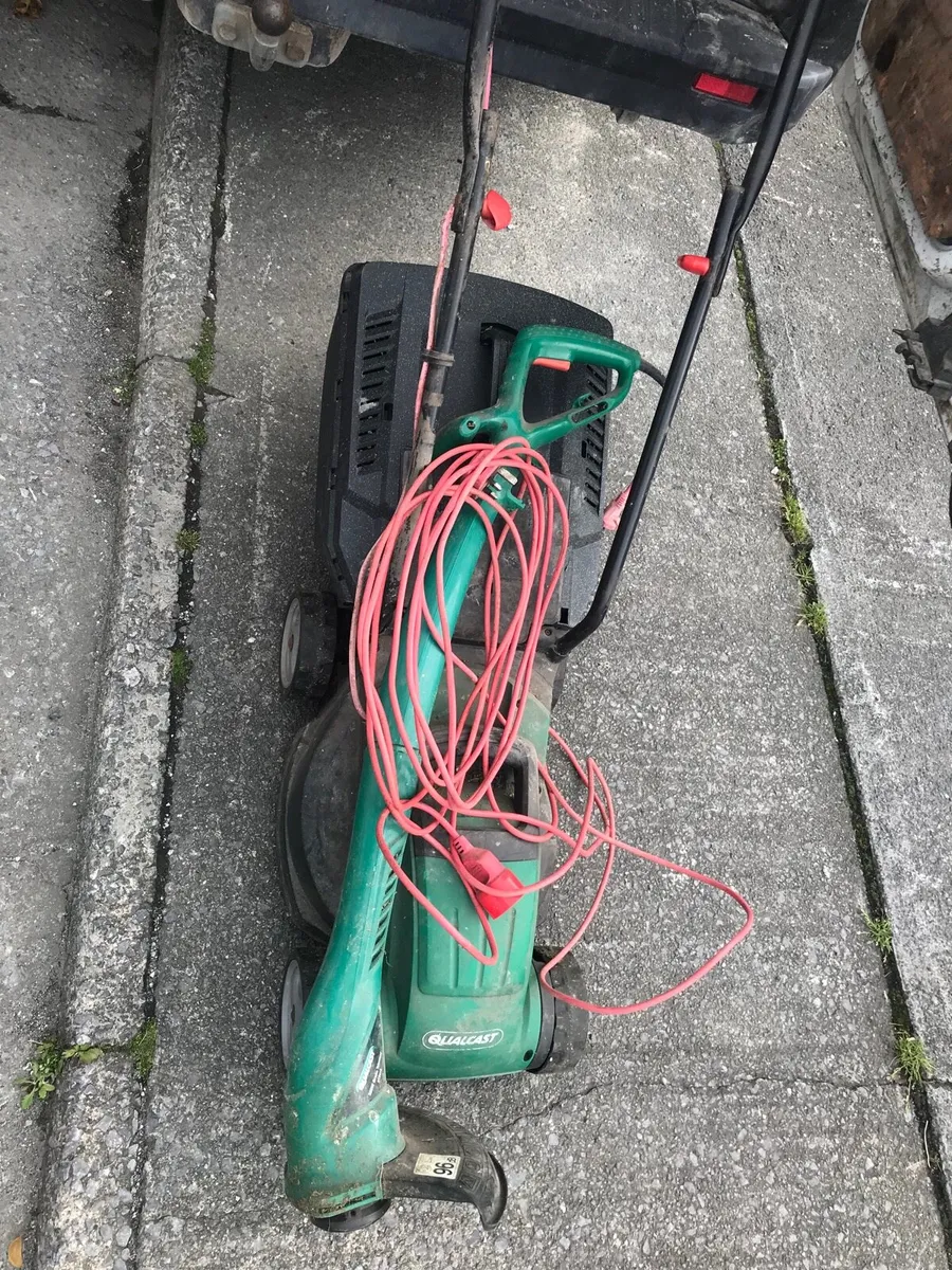 Electric lawnmower and strimmer - Image 2