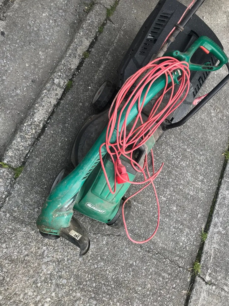 Electric lawnmower and strimmer - Image 3