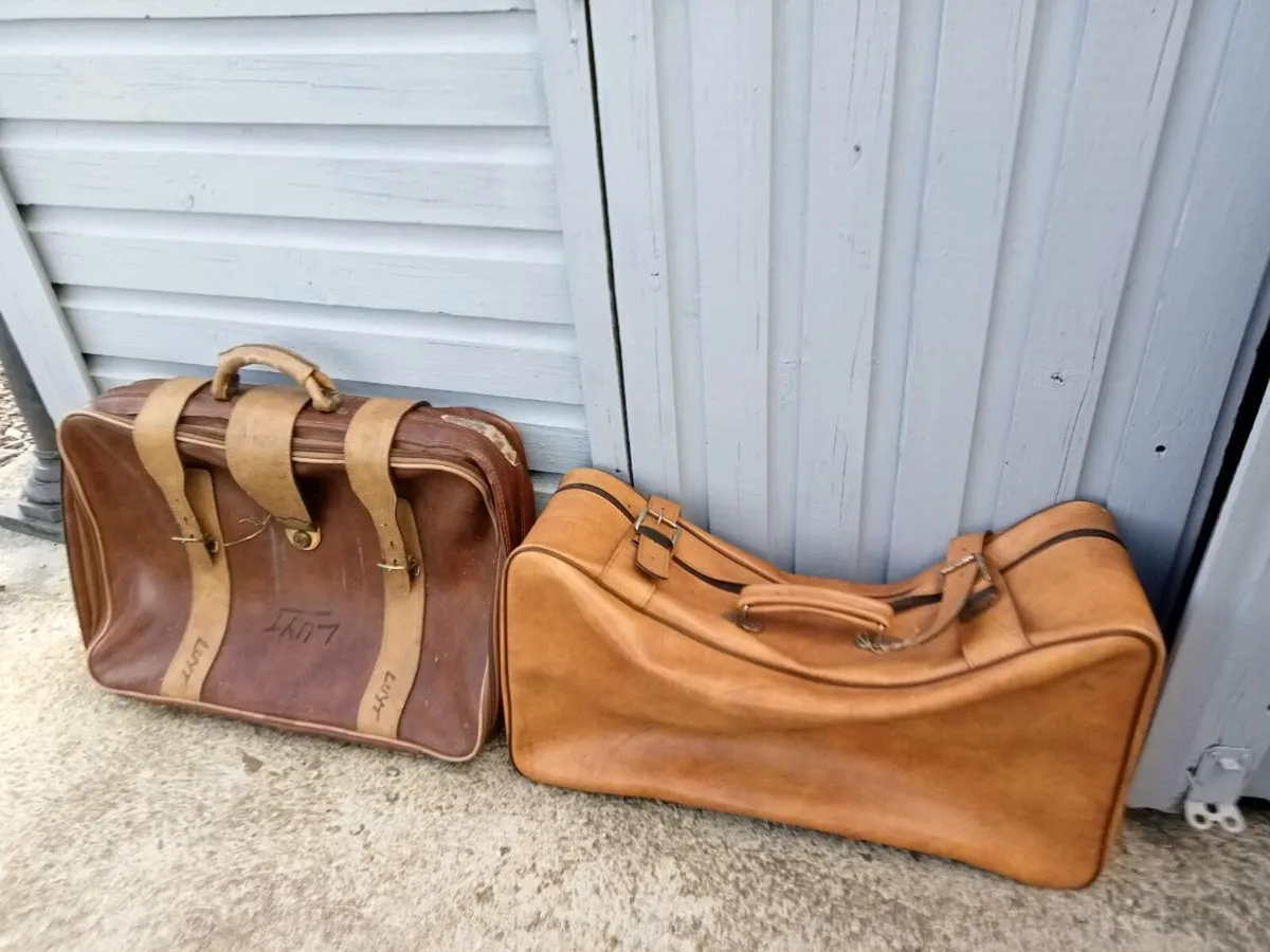 Vintage suit cases
