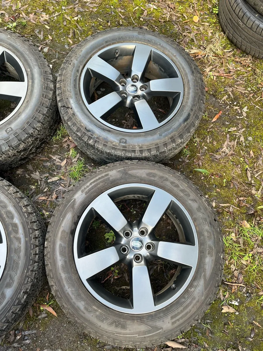 20’ Genuine Land Rover 5x120 alloy wheels - Image 3