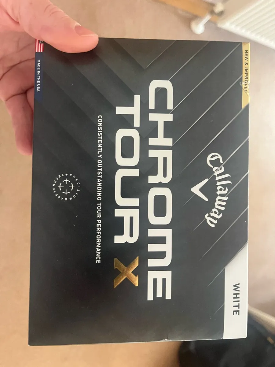 Callaway Chrome Tour X Golf Balls