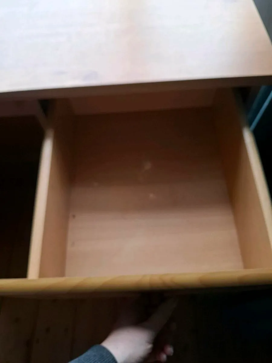 Sturdy 3 drawer study desk - Image 4