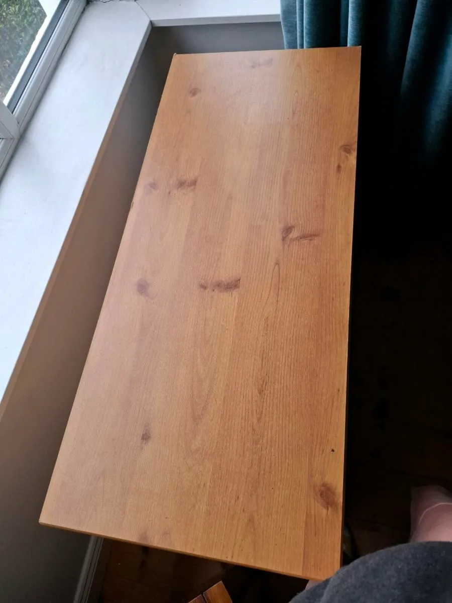 Sturdy 3 drawer study desk - Image 2