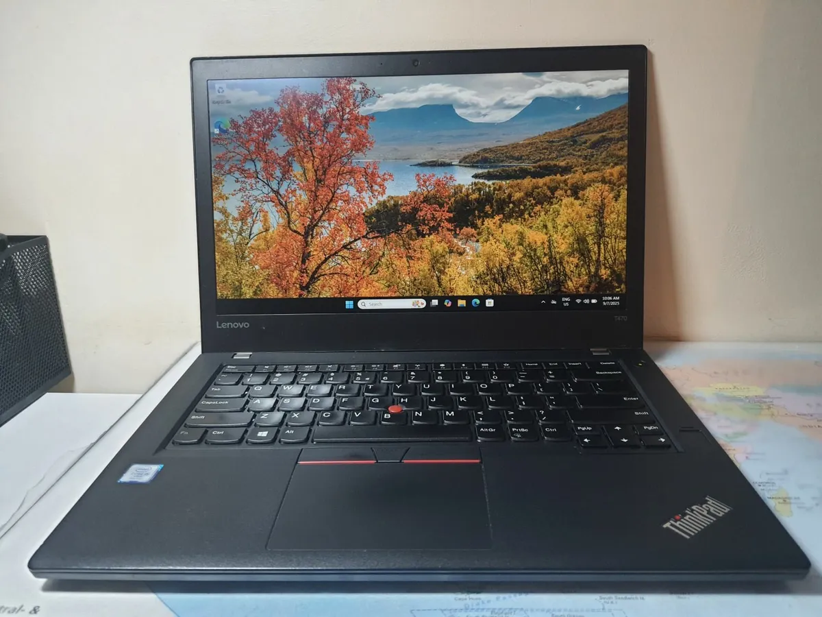 Lenovo ThinkPad T470 i5 7th gen 8/256GB SSD Laptop - Image 1