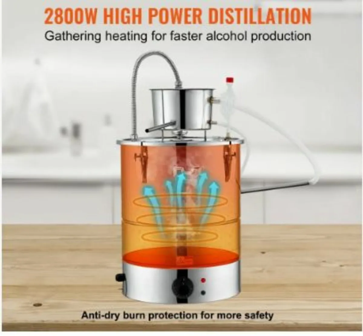 Essential Oil Still Water Distiller 49.2L - Image 2