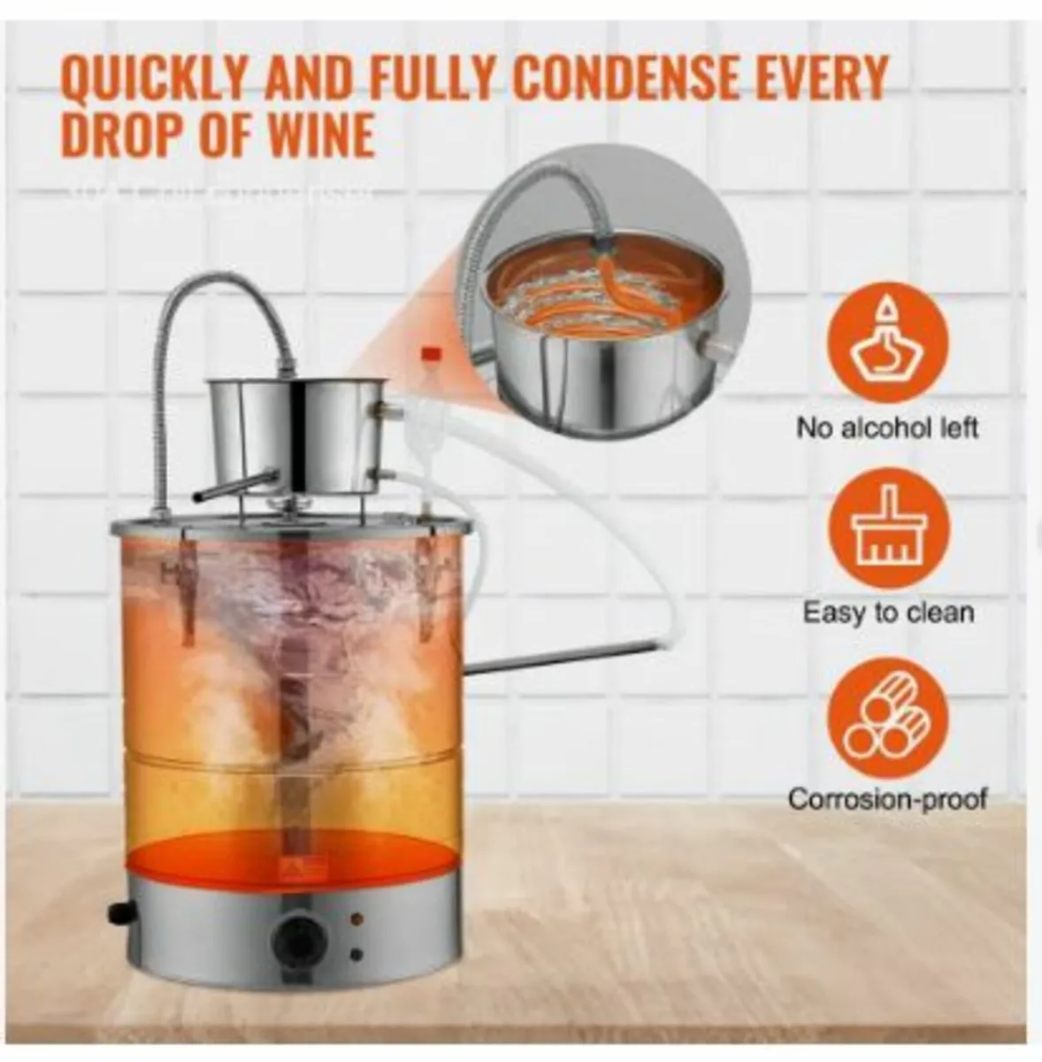 Essential Oil Still Water Distiller 49.2L - Image 3