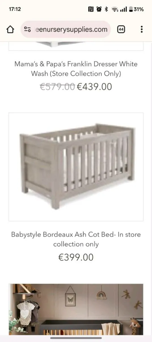 Cot bed - Image 4