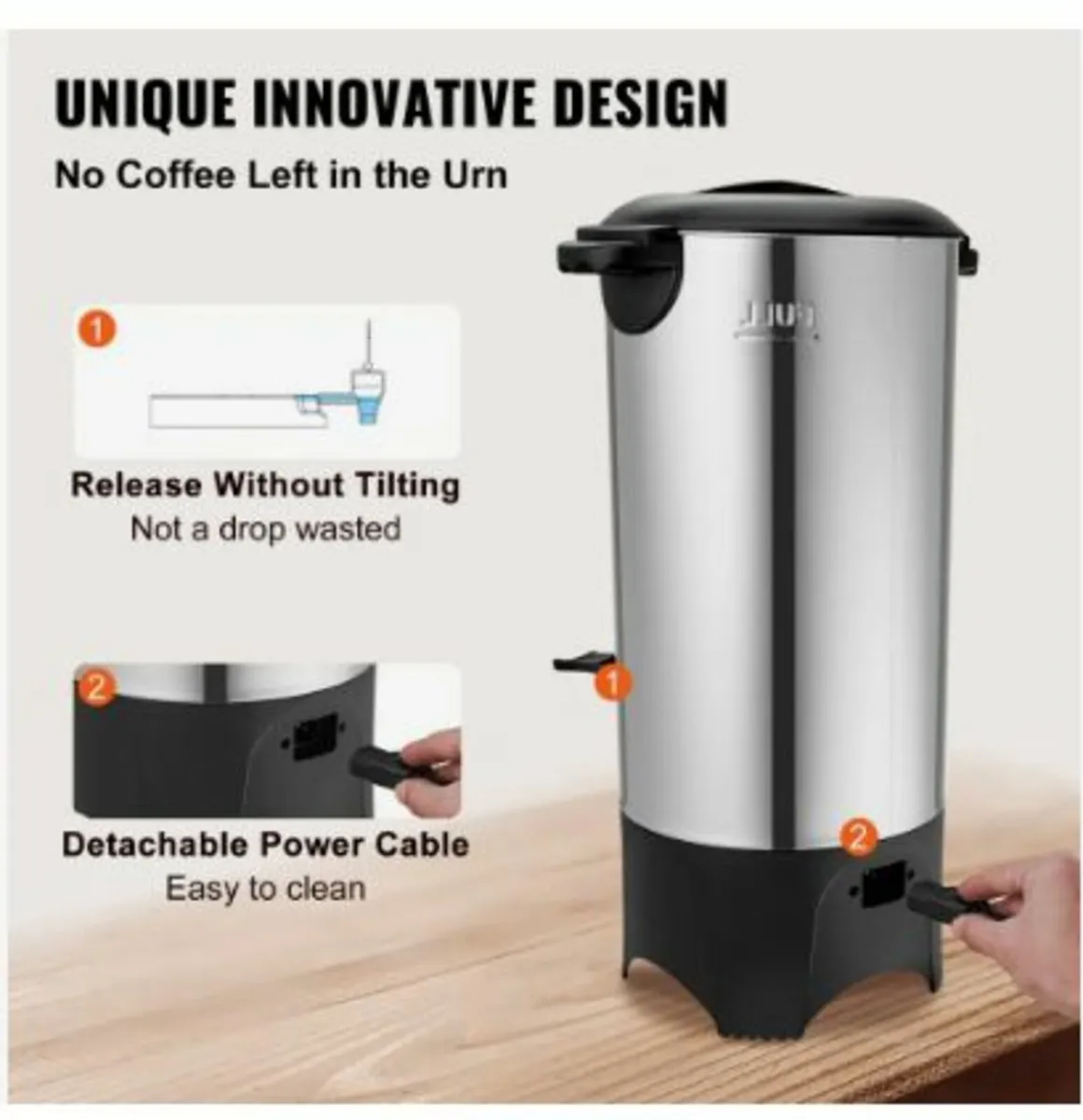 Commercial Coffee Urn 50 Cup - Image 4