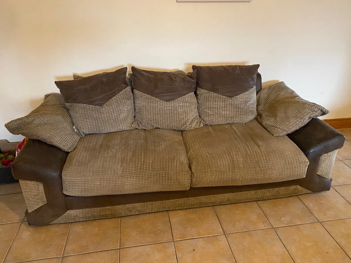 Free 3 seater and 2 seater couch - Image 1