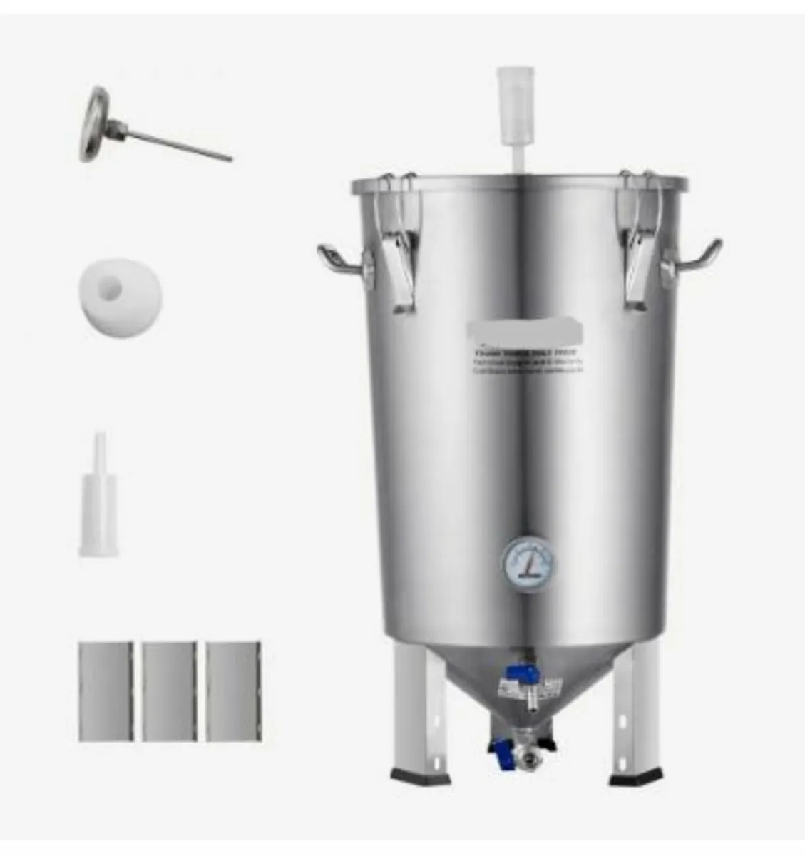 304 Stainless Steel Kettle, 30L Beer Brew Fermento - Image 1