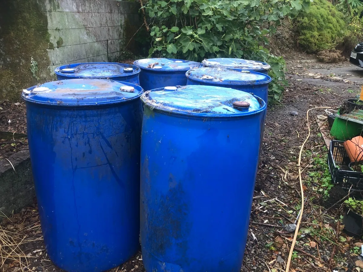 Large Plastic Barrels - Image 3