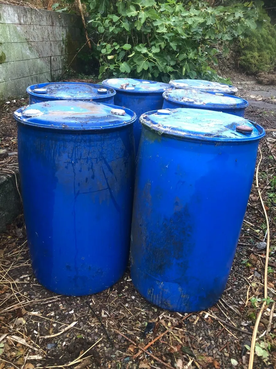 Large Plastic Barrels - Image 4